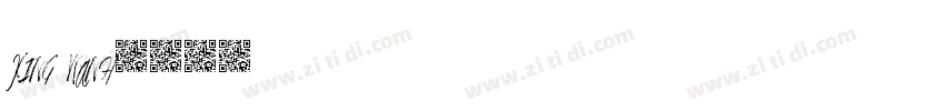 XING WANH字体转换